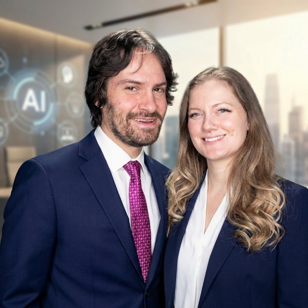 Doug and Courtney Moser, founders of Moser Research